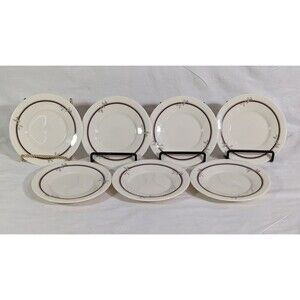 Vintage Chatham Town & Country Chatham By Gorham 7 Saucers EUC